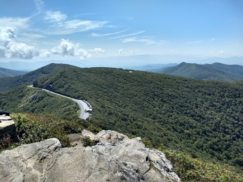 The view from Craggy Dome