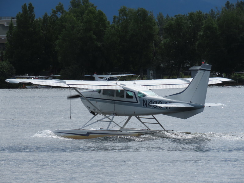 A
                plane taking off