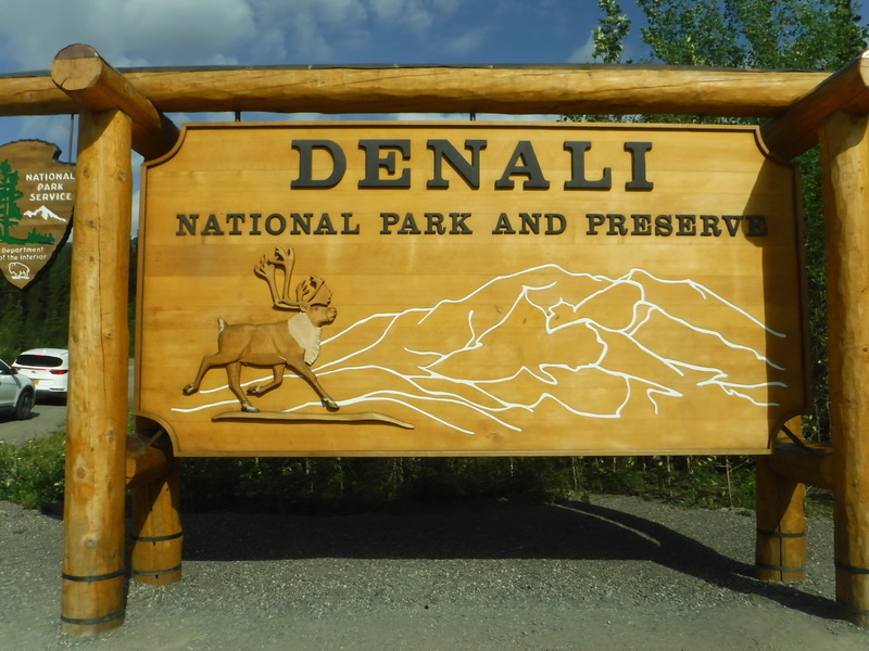 The Denali National Park Entrance