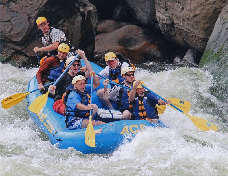 The lower Keeney rapids